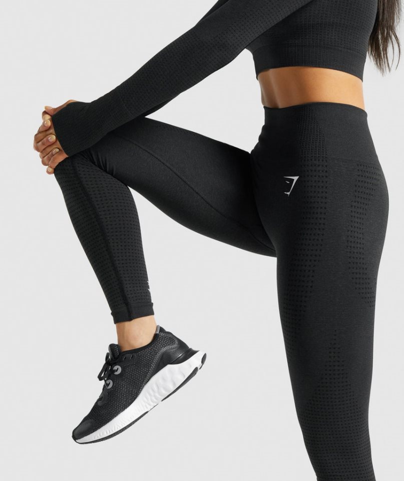 Women's Gymshark Vital Seamless 2.0 Leggings Black | CA A6N037